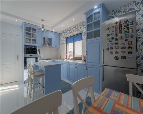 Casa premium P+1E+M, 308,52 mp, finisaje de lux