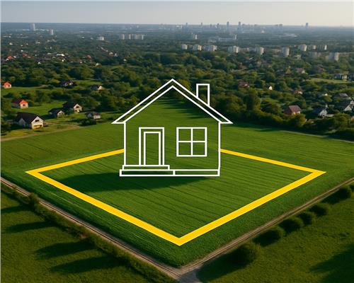 Teren intravilan 1100 mp pentru casa ,Visan, Barnova